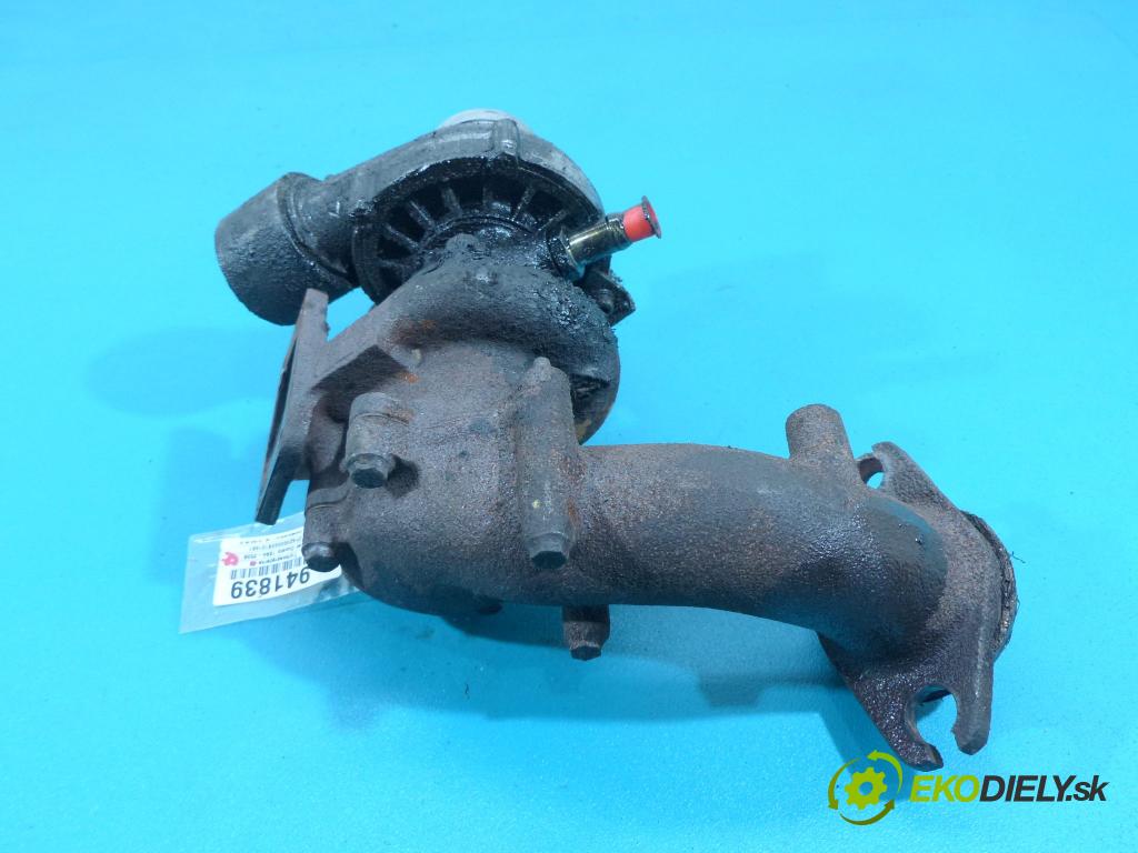 Fiat Ducato 1994-2006 2.5 td 116 HP manual 85 kW 2499 cm3 5- turbodúchadlo, turbo 53149707016 (Turbodúchadlá (kompletné))