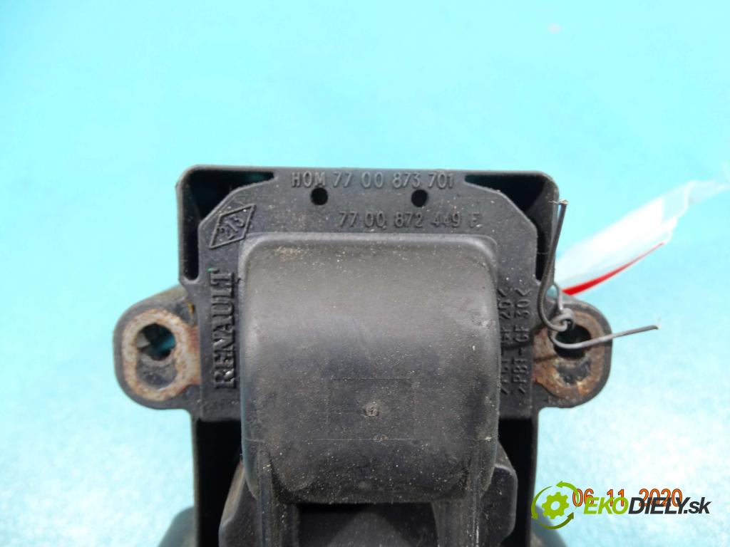 Renault Clio II 1998-2012 1,2.0 58 HP manual 43 kW 1149 cm3 3- cievka zapaľovacia 7700873701 (Zapaľovacie cievky, moduly)