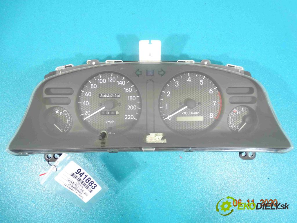 Toyota Corolla E11 1997-2002 1.6 16v 110 HP manual 81 kW 1587 cm3 5- prístrojovka/ budíky 83800-1A890 (Prístrojové dosky, displeje)