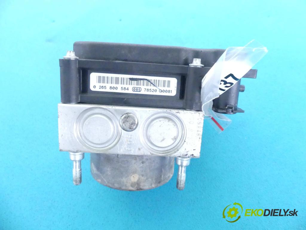 Dacia Logan 1.4 75 HP manual 55 kW 1390 cm3 4- čerpadlo abs 0265232110 (Pumpy ABS)