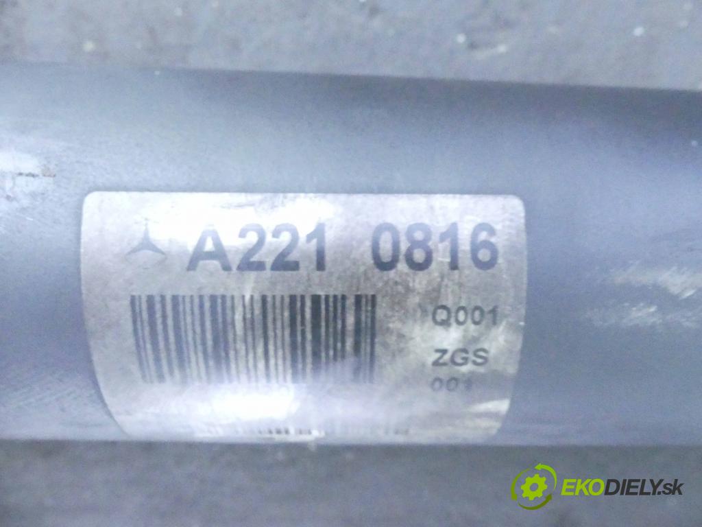 Mercedes S W221 05-13 3.0 cdi 235 HP automatic 173 kW 2987 cm3 4- Hřídel: jízda: A2210816 (Kardaňové hriadele)