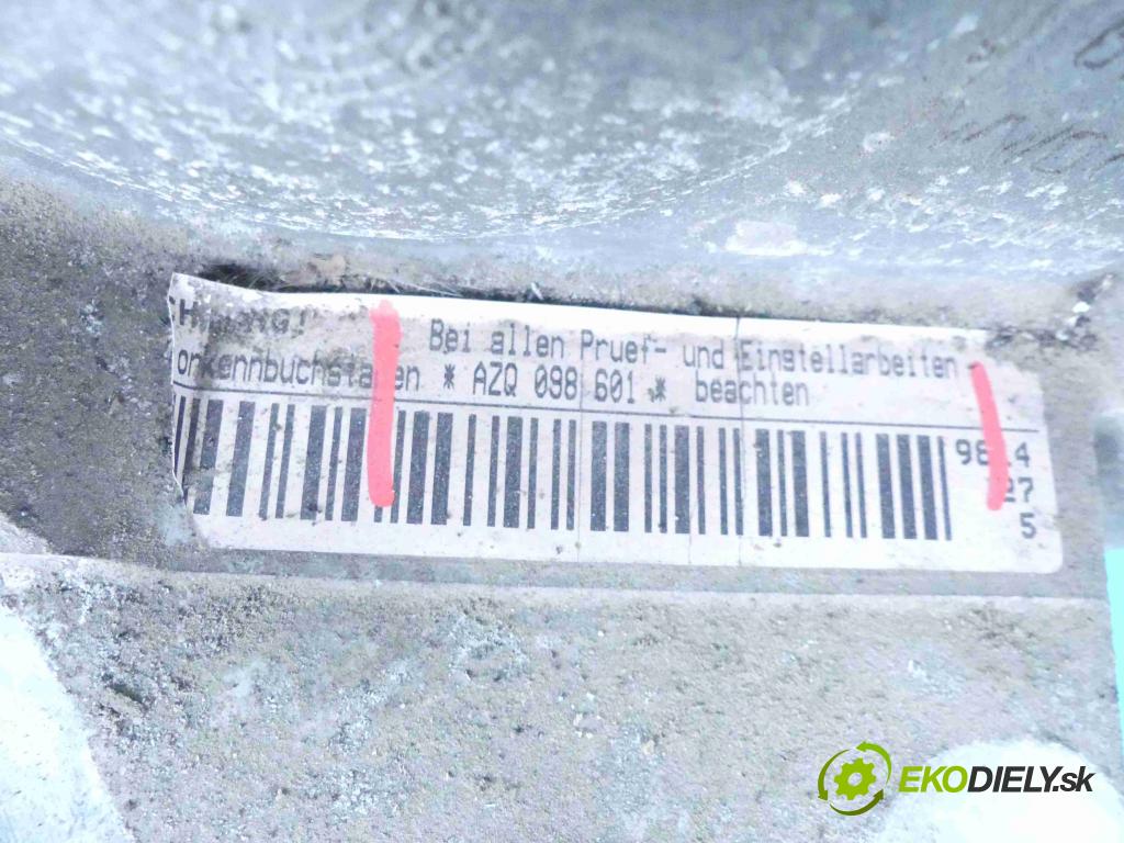 Vw Polo IV 9N 2001-2009 1.2 12v 64 HP manual 47 kW 1198 cm3 3- motor benzín: AZQ