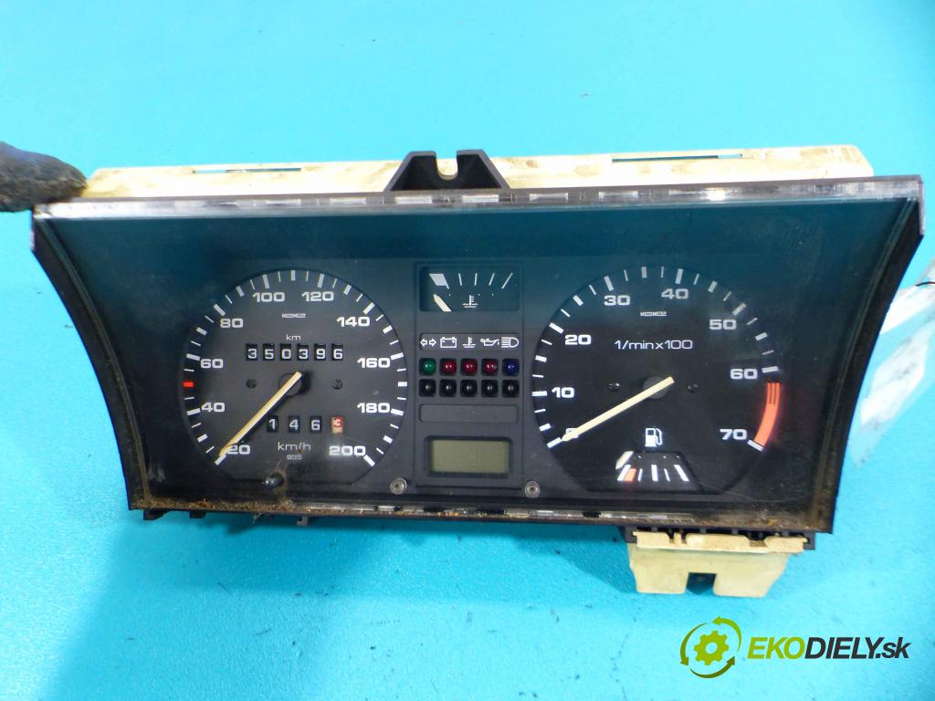 Vw Golf II 1983-1992 1.3 54 HP manual 40 kW 1272 cm3 3- prístrojovka/ budíky 6160513002 (Prístrojové dosky, displeje)