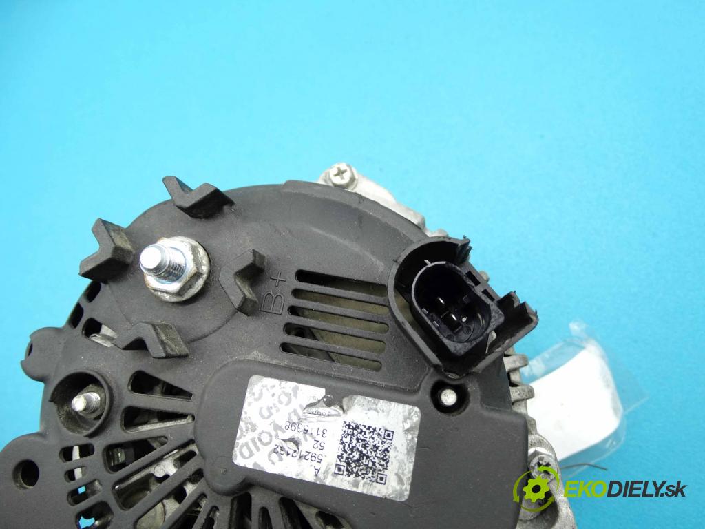 Skoda Octavia II 2004-2013 1.9 tdi 105 HP manual 77 kW 1896 cm3 5- Alternator 59212132 (Alternátory)