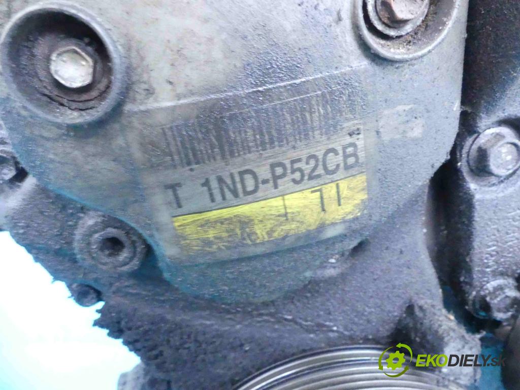 Toyota Yaris verso 1.4 D4D 75 HP manual 55 kW 1364 cm3 5- motor diesla 1ND-P52CB
