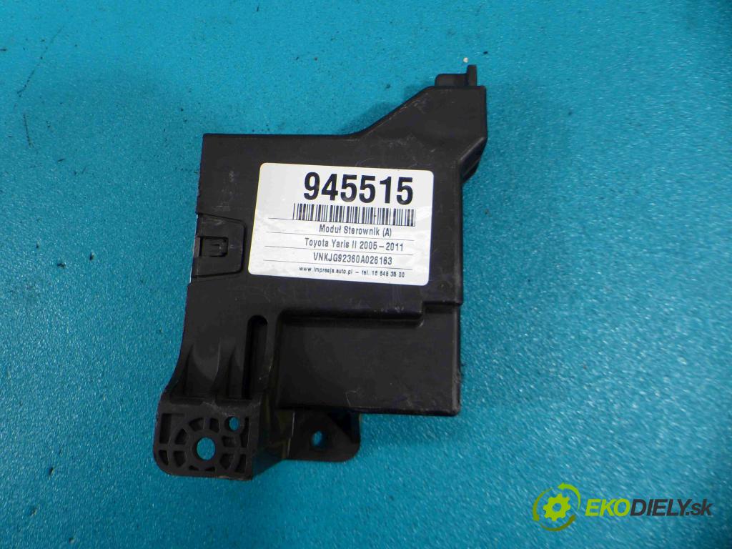 Toyota Yaris II 2005-2011 1.0 vvti 69KM manual 51 kW 998 cm3 3- modul riadiaca jednotka MB177600-1811 (Ostatné)
