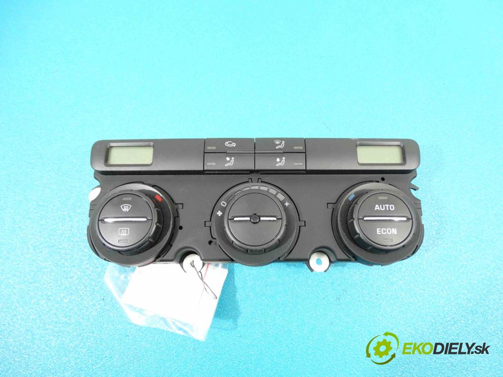 Skoda Octavia II 2004-2013 1.9 tdi 105 hp manual 77 kW 1896 cm3 5- palubní deska panel topení