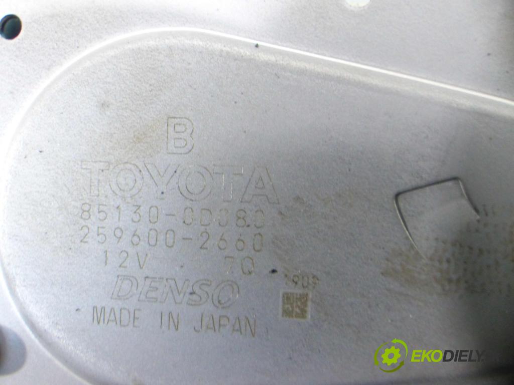 Toyota Yaris III 2011-2018 1.0 69KM manual 51 kW 998 cm3 5- motor stěrače zadní 85130-0D080