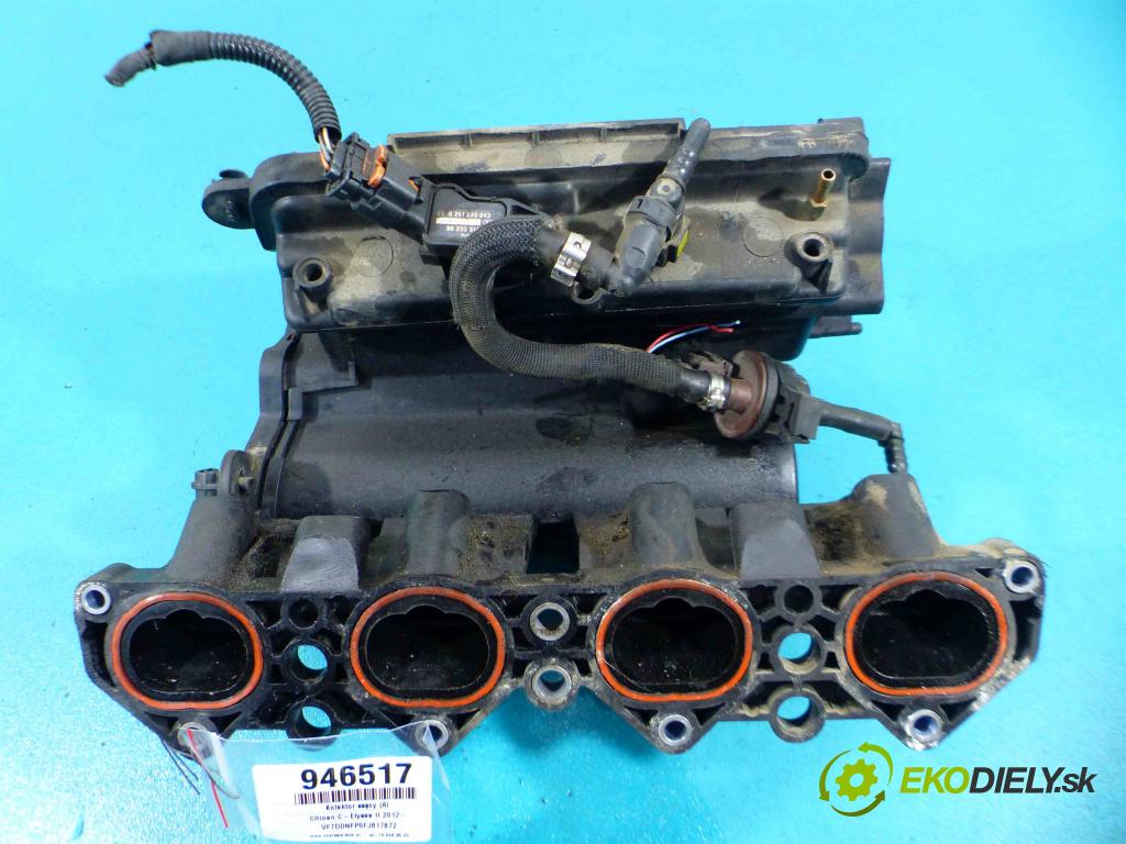 Citroen C-Elysee II 2012- 1.6 16v 116 HP manual 85 kW 1587 cm3 4- zvod nasávací 9635885080 (Sacie potrubia)