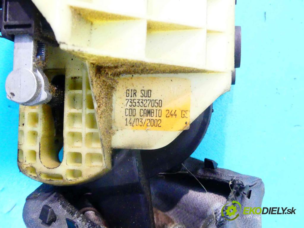 Fiat Ducato 1994-2006 2.0 jtd 84KM manual 62 kW 1997 cm3 5- Páka: Změny: stupeň,rýchlosť 7353327050 (Rýchlostné páky / kulisy)