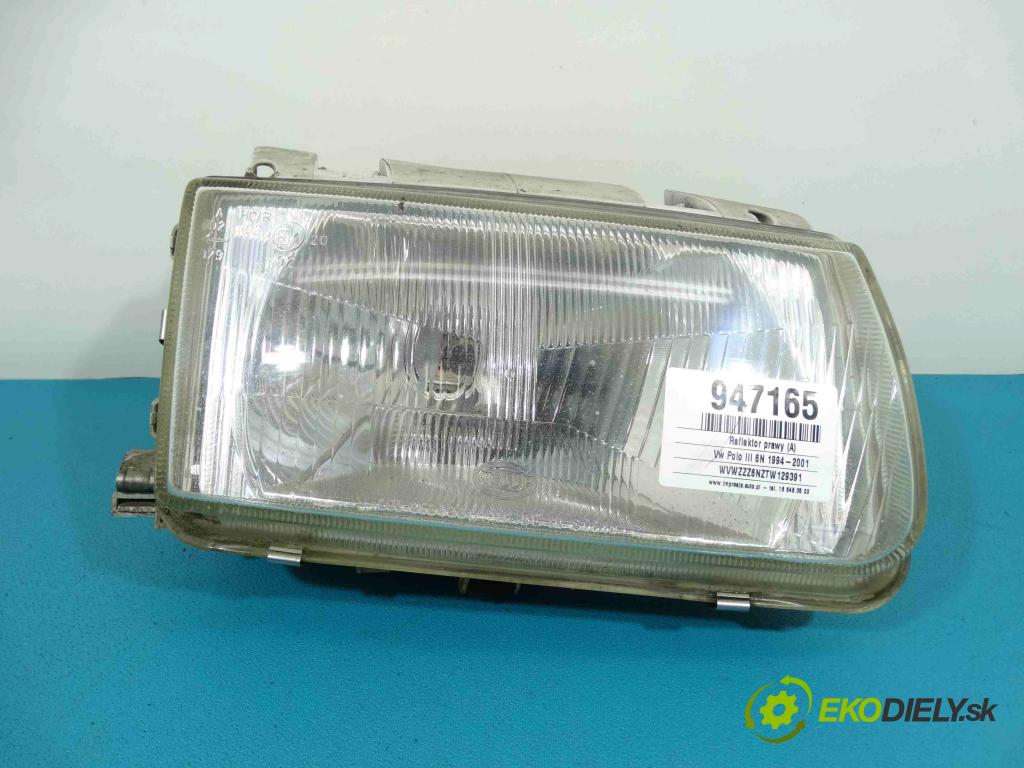 Vw Polo III 6N 1994-2001 1.4 60 hp manual 44 kW 1390 cm3 5- světlo pravý