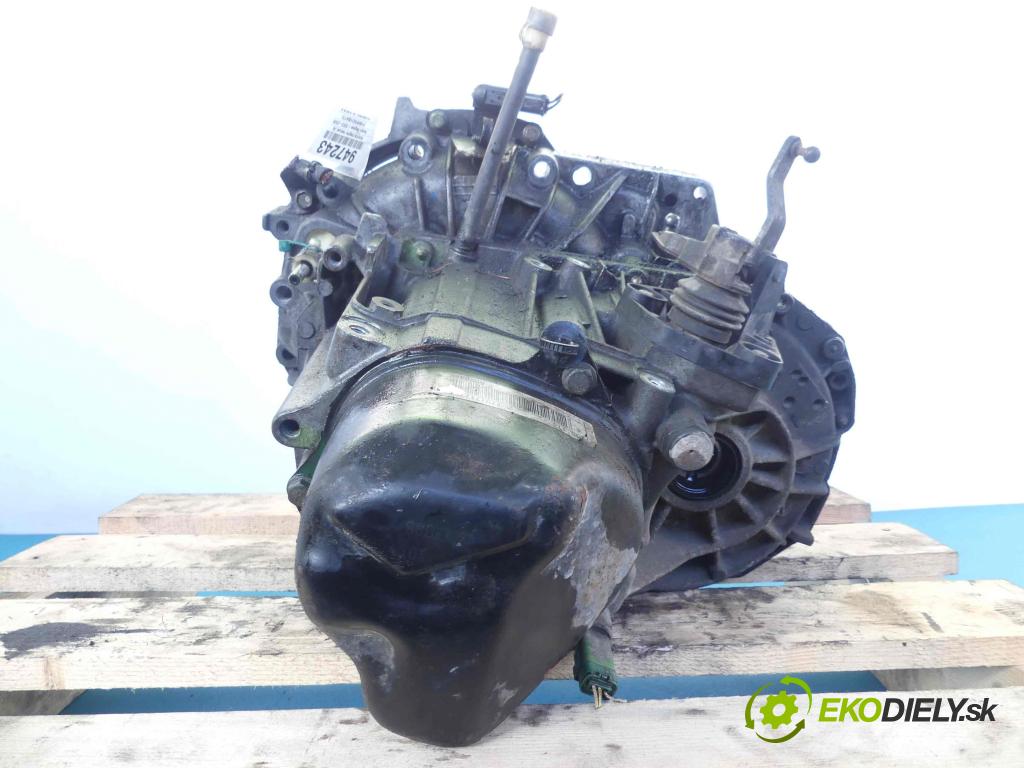 Renault Megane II 2003-2008 1.5 dci 82 HP manual 60 kW 1461 cm3 5- prevodovka stupeň,rýchlosť manual JR5113