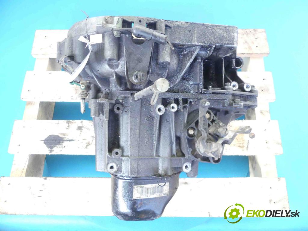 Renault Megane II 2003-2008 1.5 dci 82 HP manual 60 kW 1461 cm3 5- prevodovka stupeň,rýchlosť manual JR5113