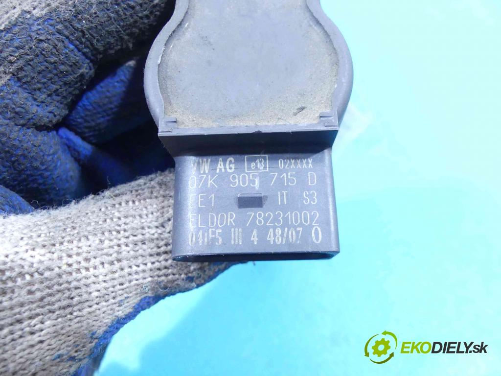 Vw Passat B6 2005-2010 1.8 TSI 160 HP manual 118 kW 1798 cm3 4- cievka zapaľovacia 07K905715D (Zapaľovacie cievky, moduly)