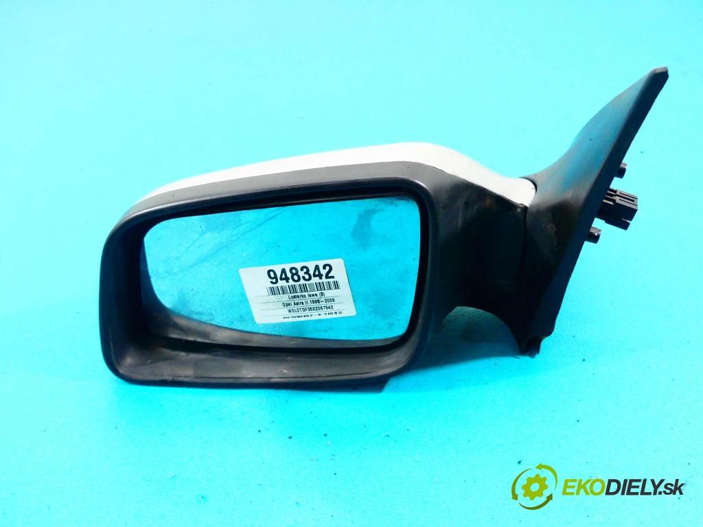 Opel Astra II 1998-2009 1.4 16v 90 hp manual 66 kW 1389 cm3 5- zpětné zrcátko levé E11015720