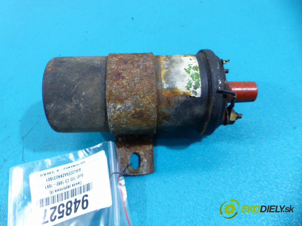 Audi 100 C3 1982-1991 1.8 90 HP manual 66 kW 1781 cm3 4- cievka zapaľovacia  (Zapaľovacie cievky, moduly)