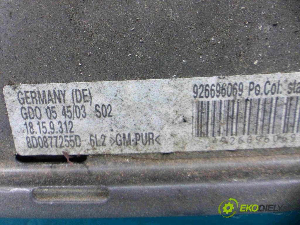 Porsche Cayenne I 2002-2010 3.2 V6 250 hp automatic 184 kW 3189 cm3 5- Střešní okno: 8D0959591C (Okna karoserie)