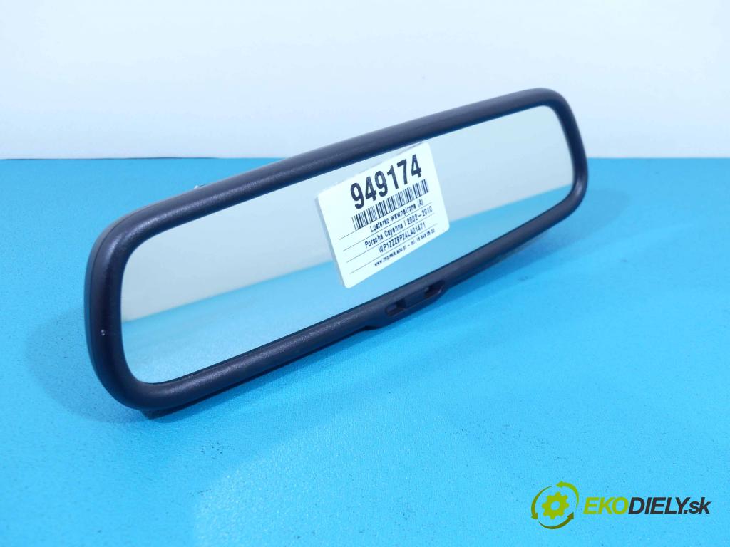 Porsche Cayenne I 2002-2010 3.2 V6 250 hp automatic 184 kW 3189 cm3 5- zpětné zrcátko vnitřní 905-0610 (Světla vnitřní)