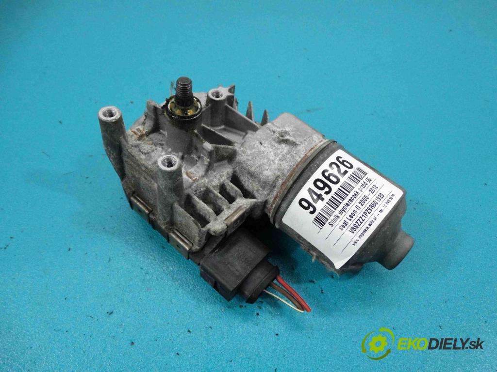 Seat Leon II 2005-2012 1.6 8v 102 hp manual 75 kW 1595 cm3 5- motor stěračů přední 1397220535