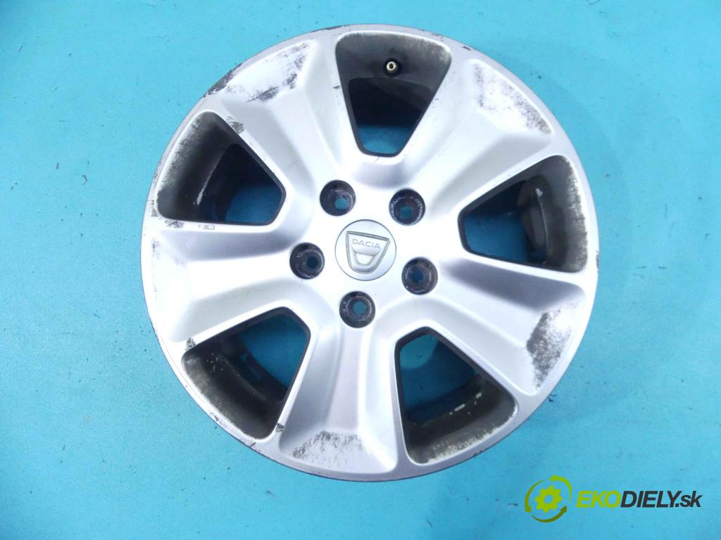 Dacia Duster I 2010-2018 1.6 16v 105 hp manual 77 kW 1598 cm3 5- hlinikové disky