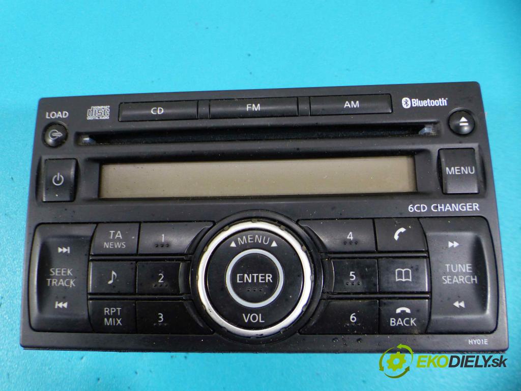 Nissan Qashqai 06-13 2.0 DCi 150 hp manual 110 kW 1995 cm3 5- Radio