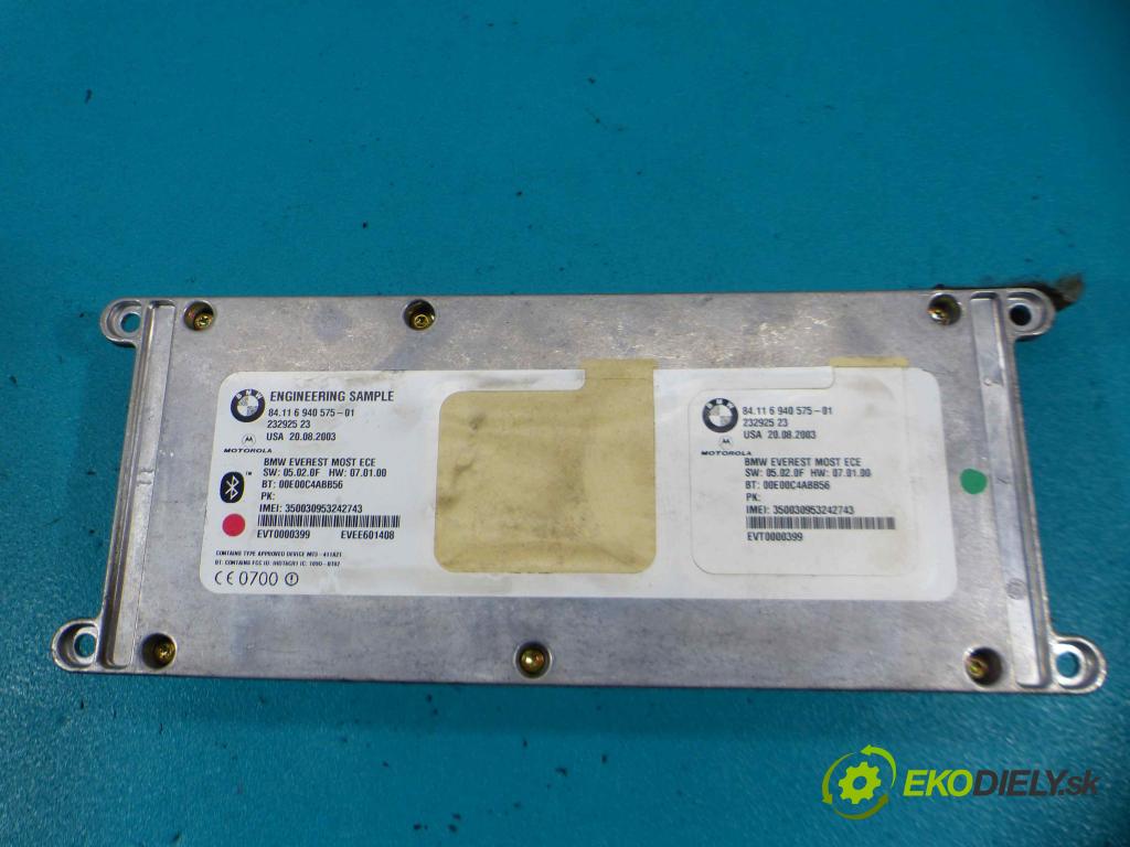 Bmw 5 e60 2003-2010 3.0d (M57: TU): 218 HP automatic 160 kW 2999 cm3 4- modul riadiaca jednotka 6940575 (Ostatné)
