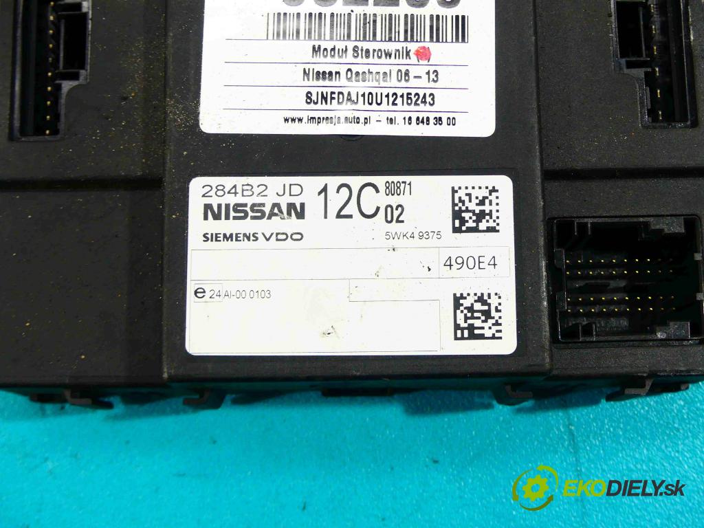 Nissan Qashqai 06-13 2.0 DCi 150 HP manual 110 kW 1995 cm3 5- modul riadiaca jednotka 284B2JD (Ostatné)