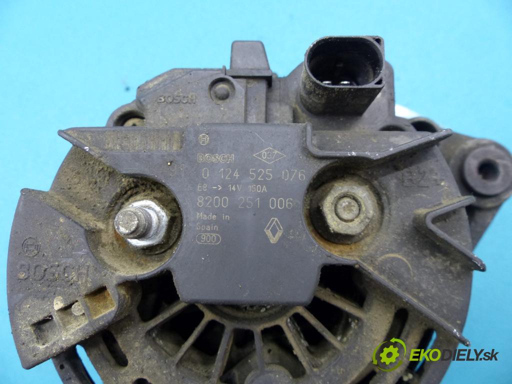 Skoda Octavia I 1996-2010 1.9 tdi 110 HP manual 81 kW 1896 cm3 5- Alternator 0124525076 (Alternátory)