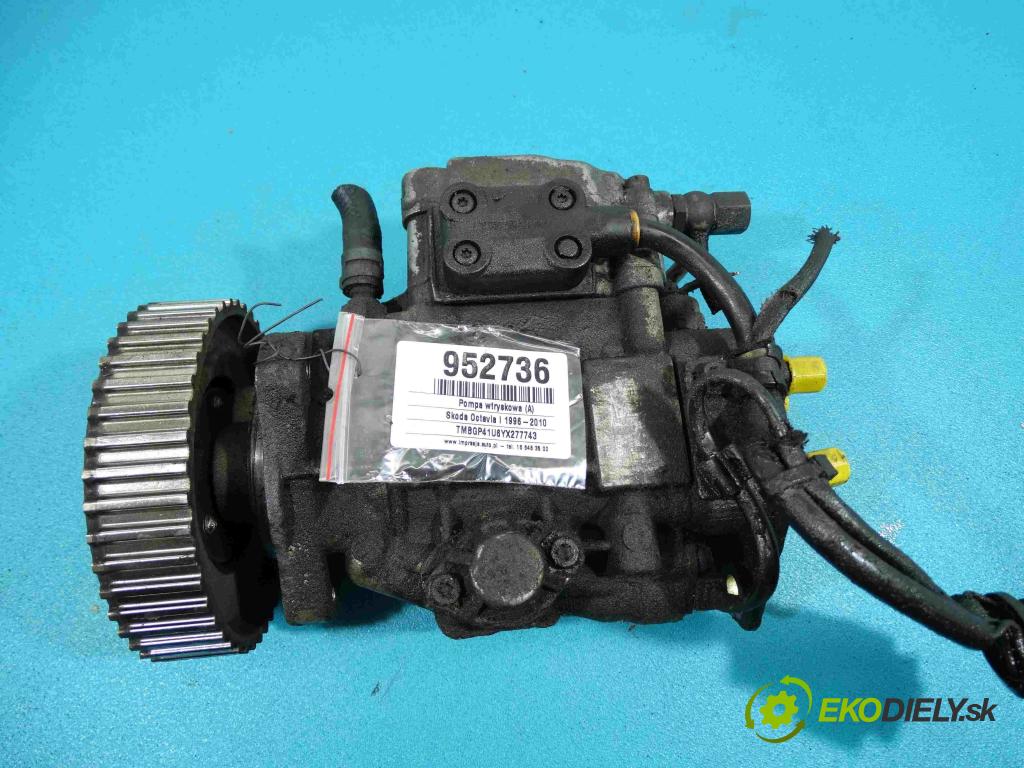Skoda Octavia I 1996-2010 1.9 tdi 110 hp manual 81 kW 1896 cm3 5- čerpadlo vstřikovací 0460404977 (Vstřikovací čerpadla)