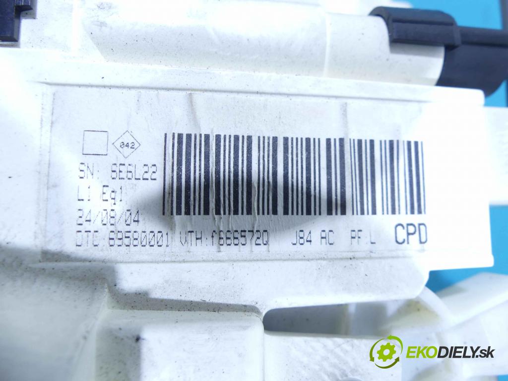 Renault Scenic II 2003-2009 1.5 dci 101 HP manual 74 kW 1461 cm3 5- panel kúrenia 69580001
