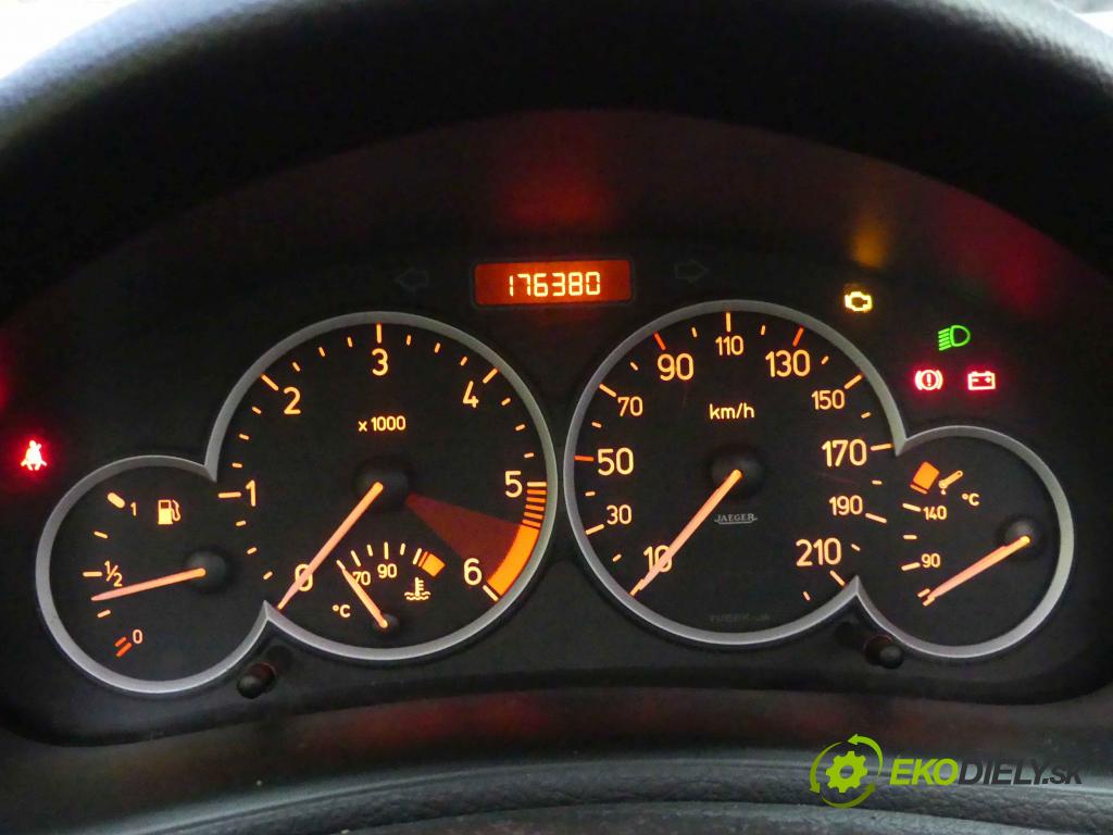 Peugeot 206 1.6 hdi 109 HP manual 80 kW 1560 cm3 3- prístrojovka/ budíky 9656696580 (Prístrojové dosky, displeje)