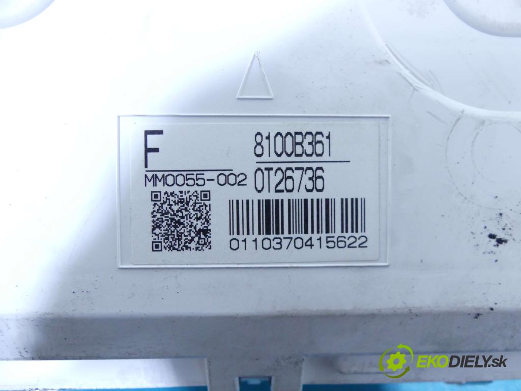 Mitsubishi Lancer VIII 2007-2016 1.8 16v 140 HP manual 103 kW 1798 cm3 5- prístrojovka/ budíky MM0055-002 (Prístrojové dosky, displeje)