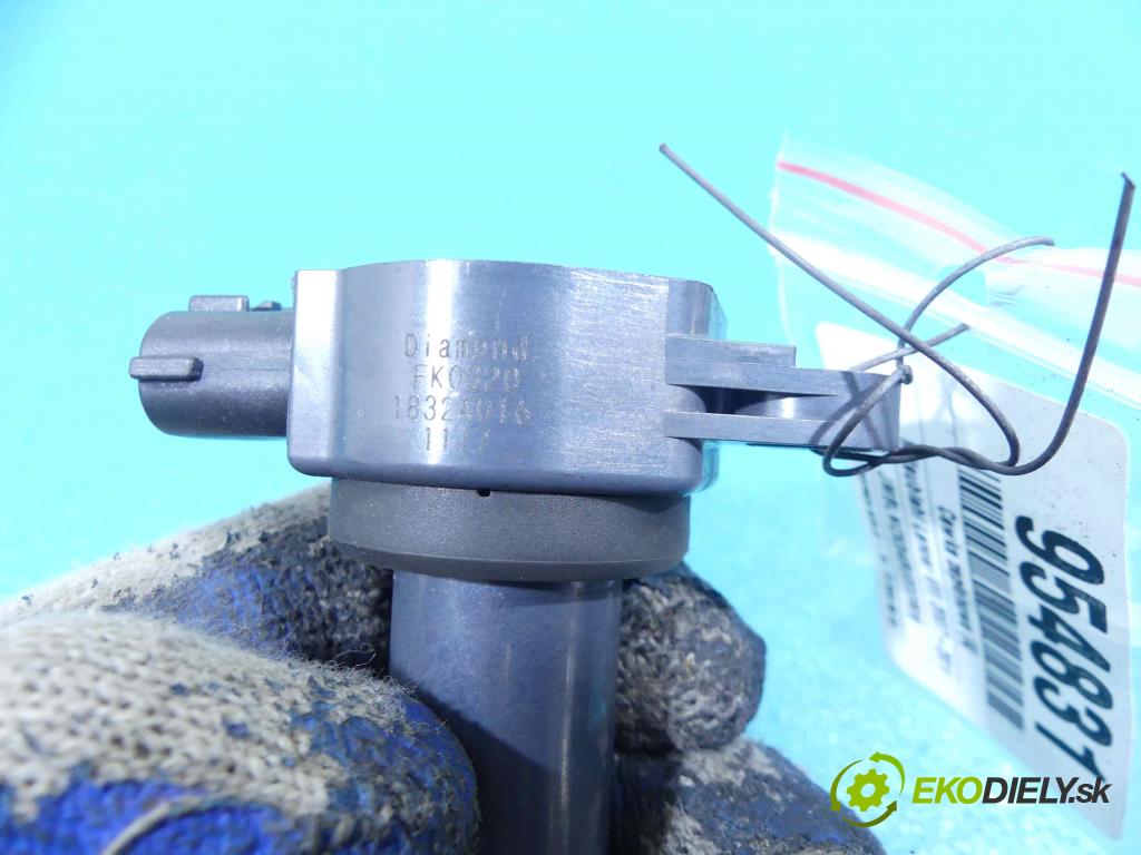 Mitsubishi Lancer VIII 2007-2016 1.8 16v 140 HP manual 103 kW 1798 cm3 5- cievka zapaľovacia 1832A016 (Zapaľovacie cievky, moduly)