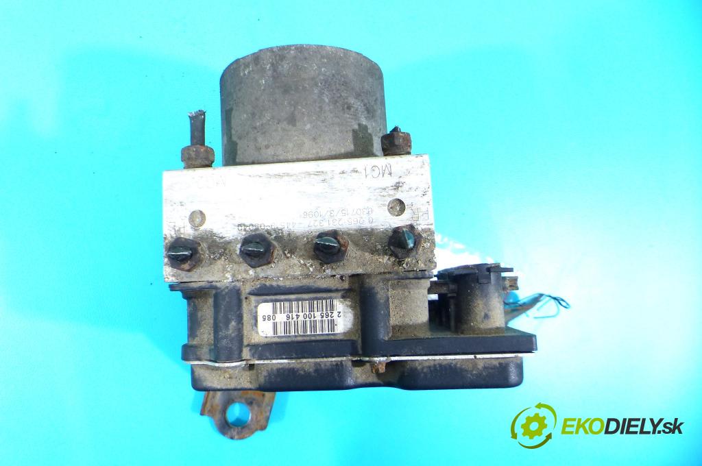 Toyota Avensis II T25 2003-2008 1.8 vvti 129 HP manual 95 kW 1794 cm3 4- čerpadlo abs 0265231327 (Pumpy ABS)