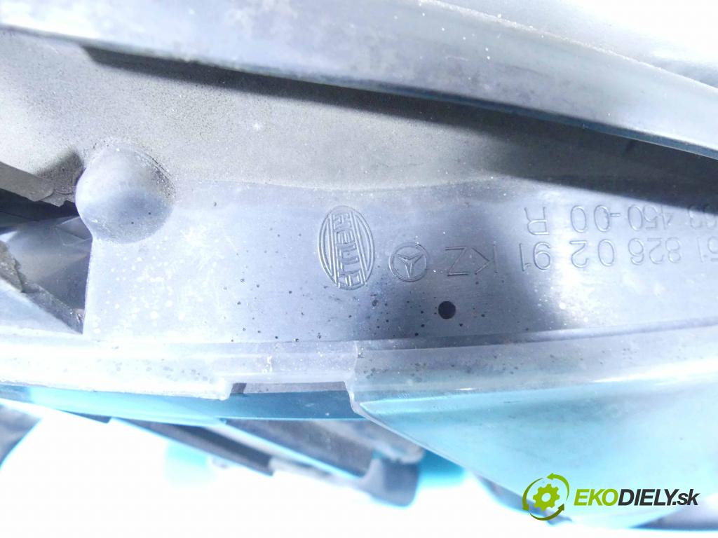 Mercedes R  W251 2005-2013 3.0 CDI V6 224hp automatic 165 kW 2987 cm3 5- Reflektor: pravý  (Pravé)