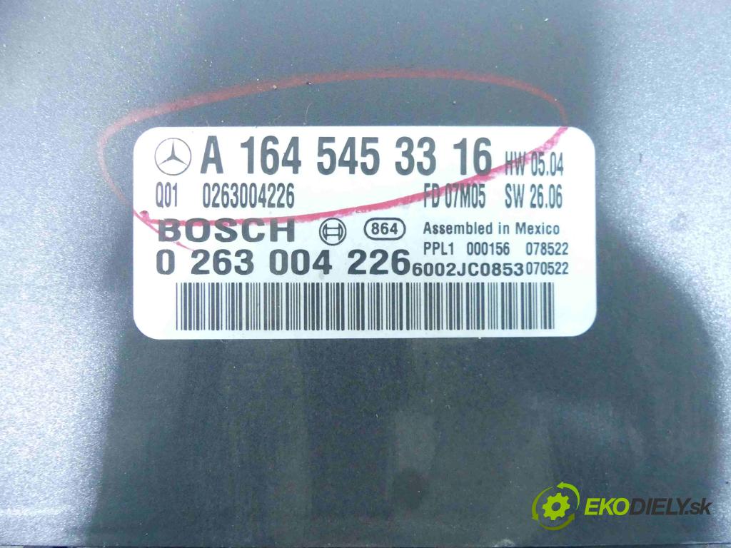Mercedes R  W251 2005-2013 3.0 CDI V6 224hp automatic 165 kW 2987 cm3 5- modul riadiaca jednotka A1645453316 (Ostatné)