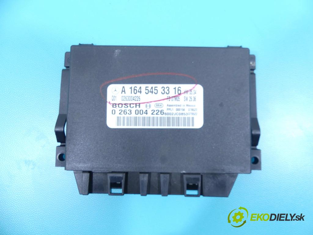 Mercedes R  W251 2005-2013 3.0 CDI V6 224hp automatic 165 kW 2987 cm3 5- modul riadiaca jednotka A1645453316 (Ostatné)