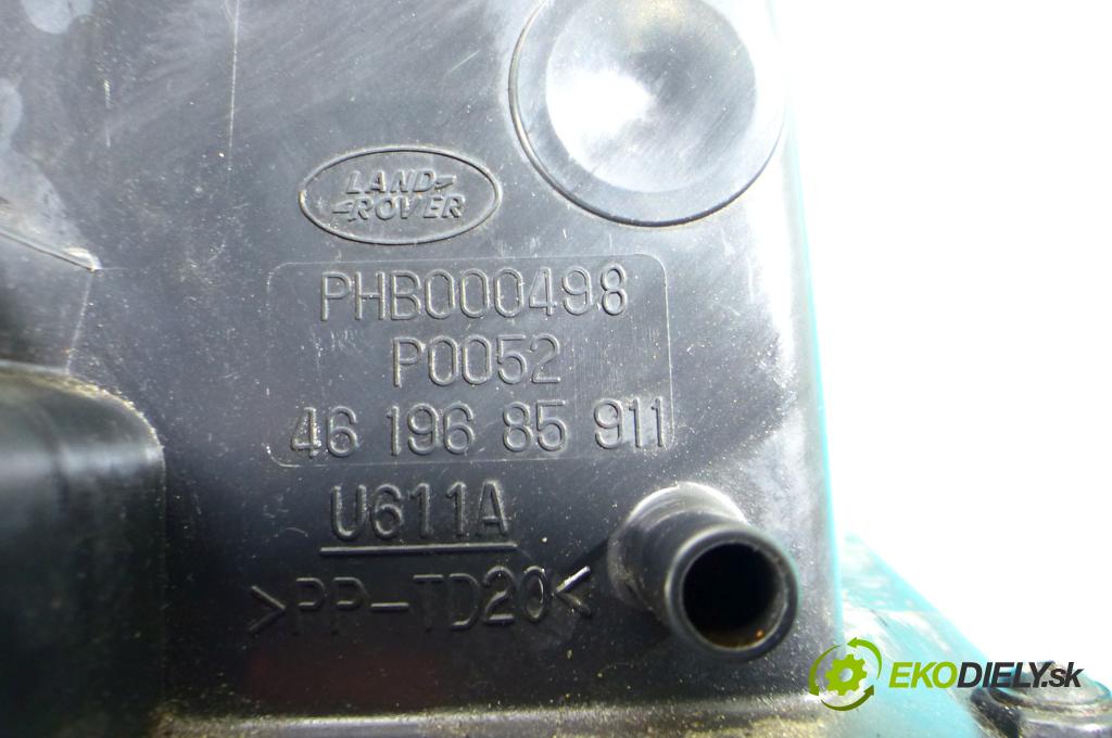 Land rover Discovery III 2004-2009 2.7 TDV6: 190 hp automatic 140 kW 2720 cm3 5- obal filtra vzduchu PHB000498 (Kryty filtrů)