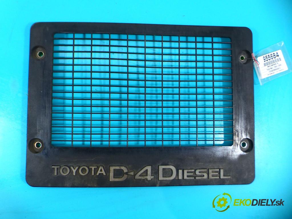 Toyota Rav4 II 2000-2005 2.0 D4D 116 HP manual 85 kW 1995 cm3 5- kryt plastická: 