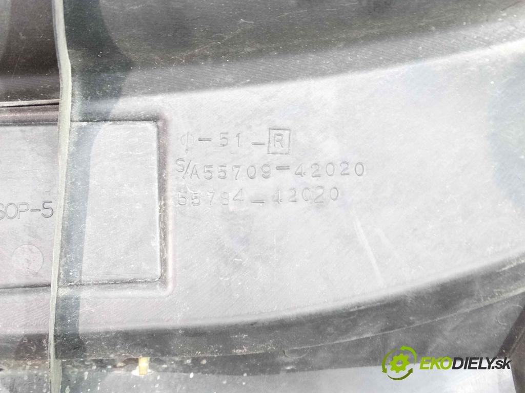 Toyota Rav4 II 2000-2005 2.0 D4D 116 HP manual 85 kW 1995 cm3 5- torpédo 55709-42020 (Torpéda)