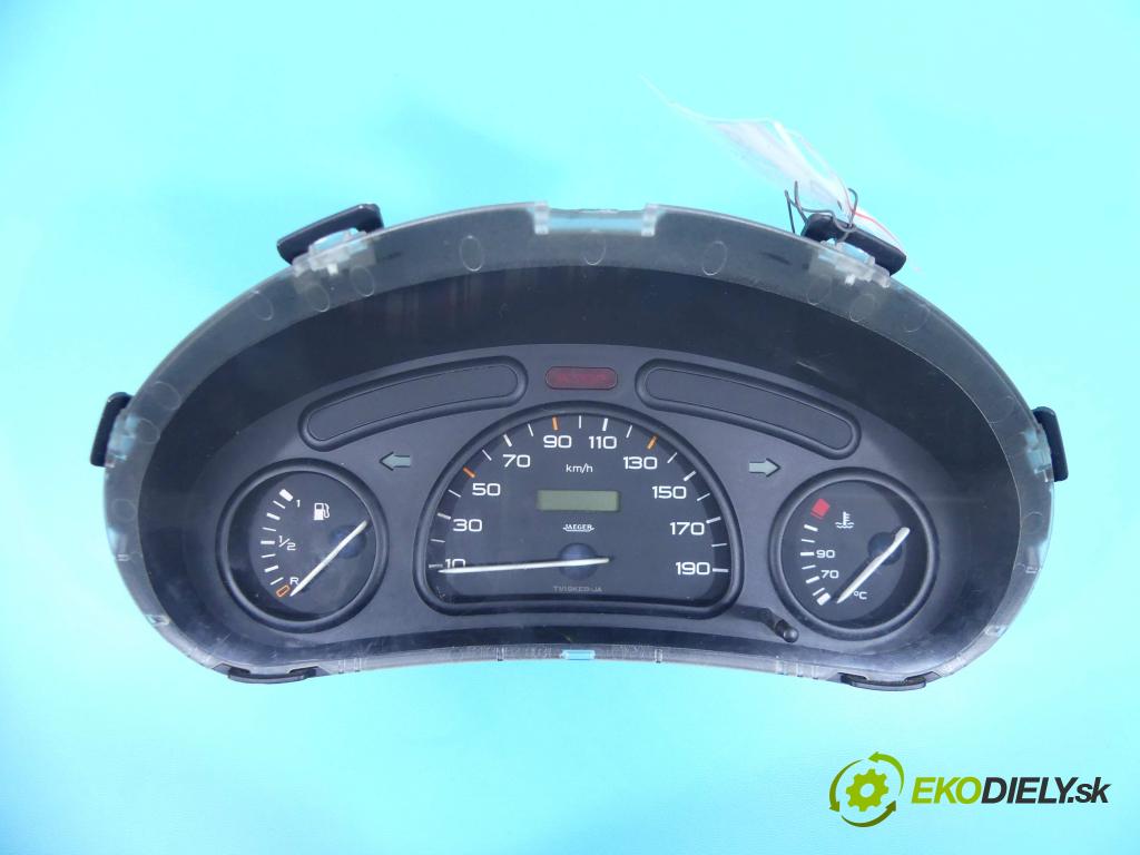 Peugeot 206 1.1 60 HP manual 44 kW 1124 cm3 5- prístrojovka/ budíky 9634960980 (Prístrojové dosky, displeje)