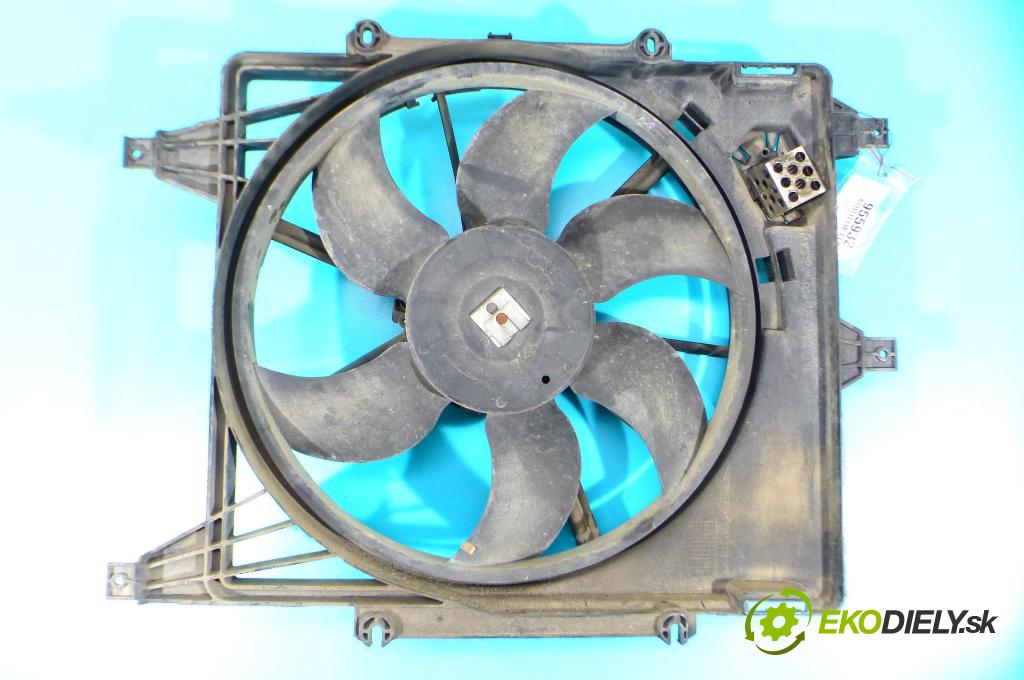 Renault Clio II 1998-2012 1.9 dti 80 HP manual 59 kW 1870 cm3 5- Ventilátor chladiča 7700428659