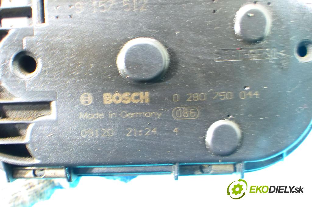 Opel Agila 1.0 12v 58 HP manual 43 kW 973 cm3 5- klapka 0280750044 (Škrtiace klapky)