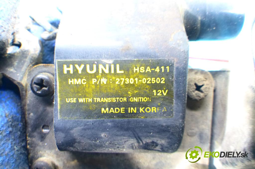 Hyundai Atos 1.0 54 hp manual 40 kW 999 cm3 5- cívka zapalovací 27301-02502 (Zapalovací cívky, moduly)