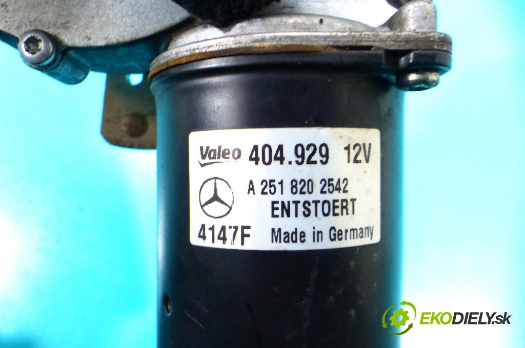 Mercedes R  W251 2005-2013 3.0 CDI V6 224 hp automatic 165 kW 2987 cm3 5- motor stěračů přední A2518202542