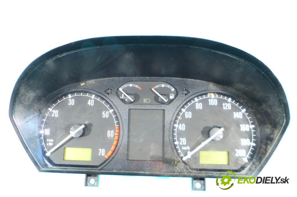 Skoda Fabia I 1999-2007 1.4 mpi 68 HP manual 50 kW 1397 cm3 4- prístrojovka/ budíky 6Y1919860C (Prístrojové dosky, displeje)
