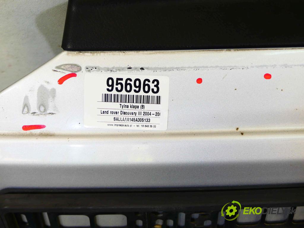 Land rover Discovery III 2004-2009 2.7 TDV6: 190 hp automatic 140 kW 2720 cm3 5- zadní kufrové dveře (Zadní kapoty)
