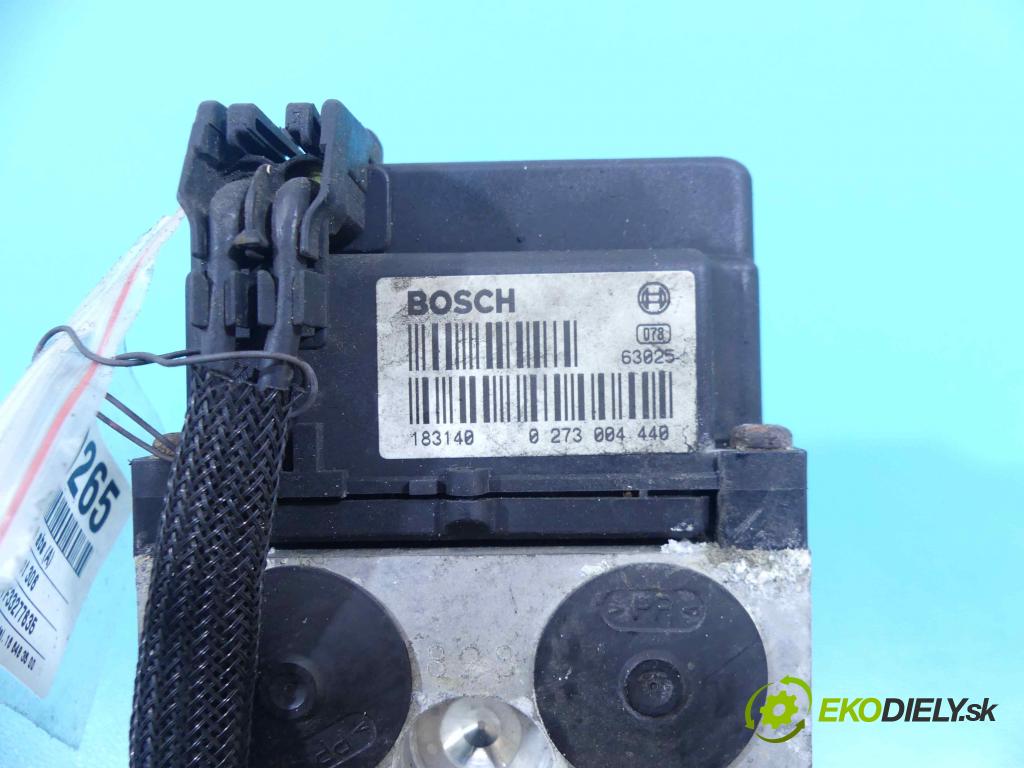 Peugeot 306 1.6 8v 98 HP manual 72 kW 1587 cm3 5- čerpadlo abs 0265216722 (Pumpy ABS)