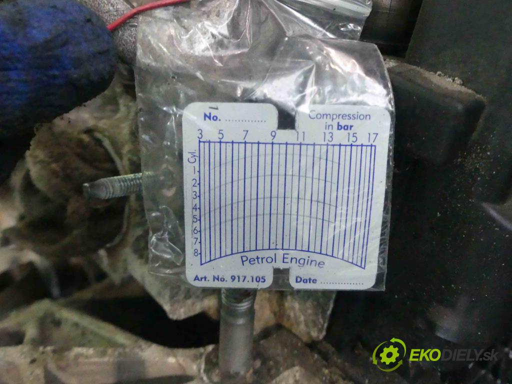 Peugeot 306 1.6 8v 98 hp manual 72 kW 1587 cm3 5- motor benzín NFT
