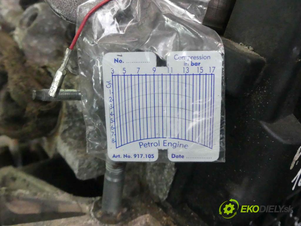 Peugeot 306 1.6 8v 98 hp manual 72 kW 1587 cm3 5- motor benzín NFT